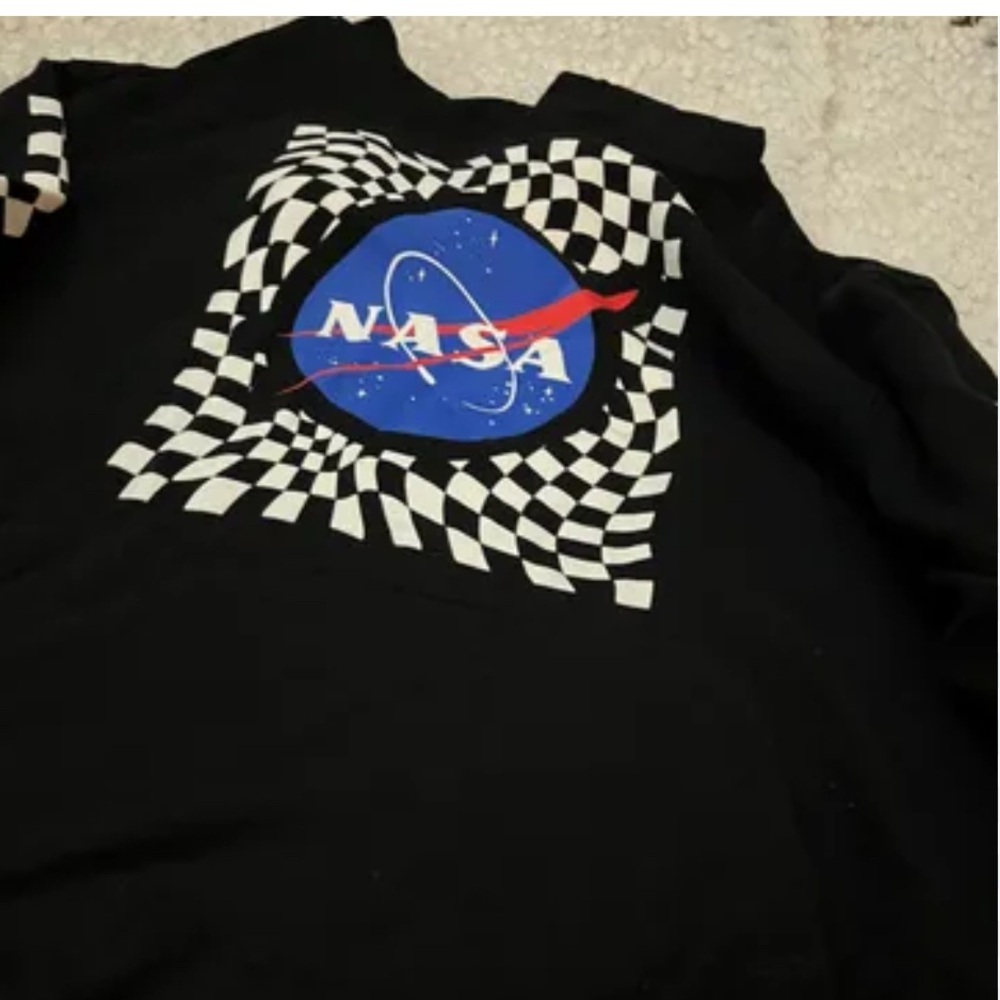 NASA hoodie black